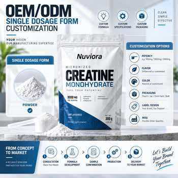 Whey Protein Creatine Monohydrate Powder 300g