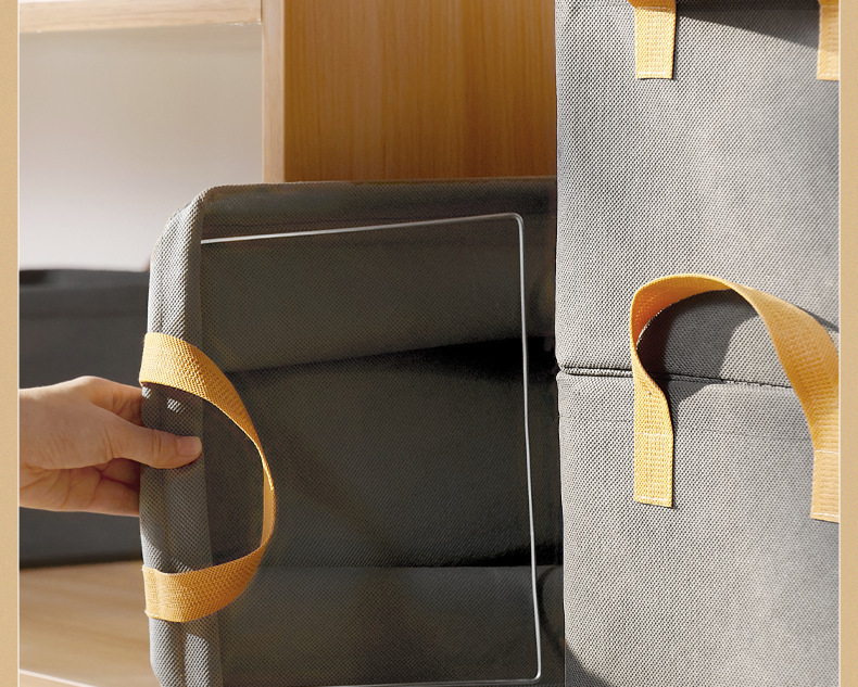 Clothing storage box, thickened fabric, pants organizer