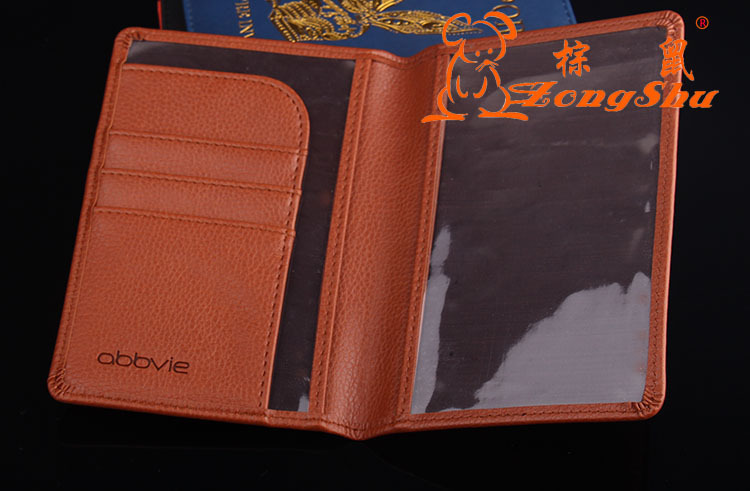 RFID-protected passport holder with multi-card slots