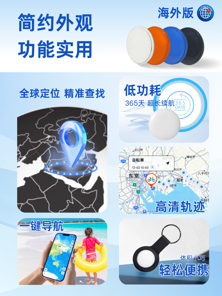 Universal GPS Tracker Dual System Positioning All Models