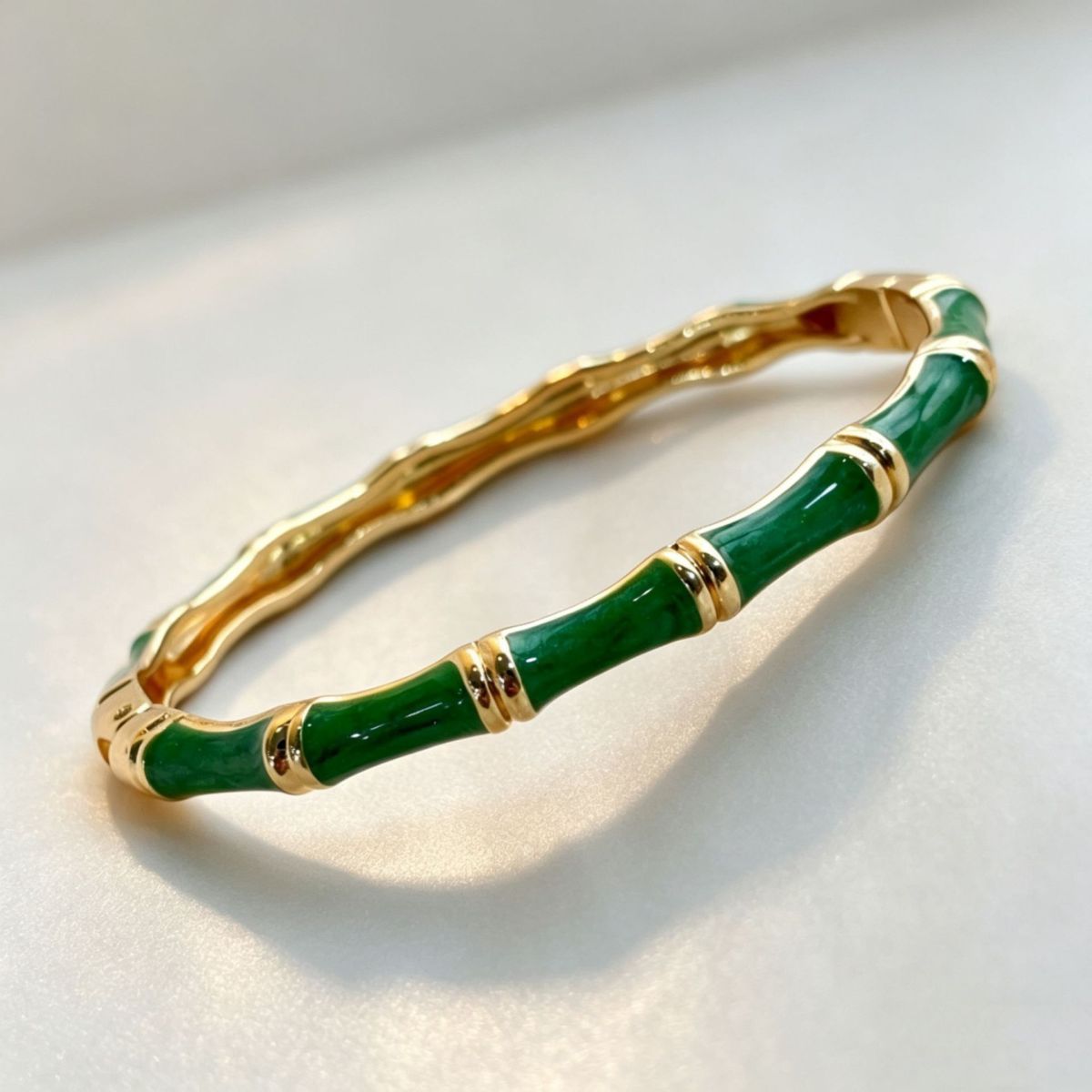 Mine bambu knot bilezik, Çin tarzı, minimalist lüks