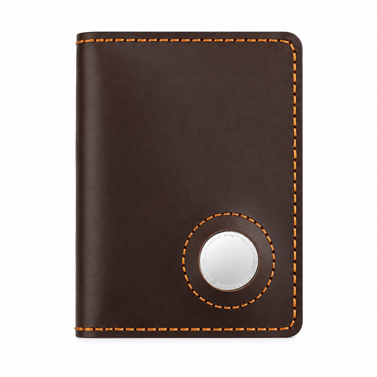 Echtleder AirTag Reisepass-Tasche Reiseorganizer