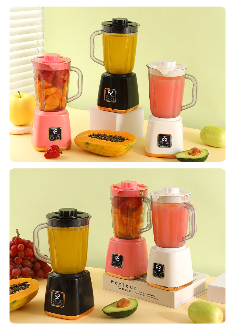 Fully automatic fruit juicer, portable household model