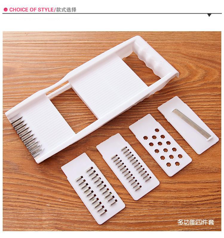 Multifunctional vegetable slicer, cutter, grater