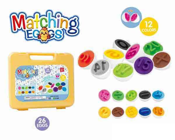 Geometric shape matching toy, twist egg