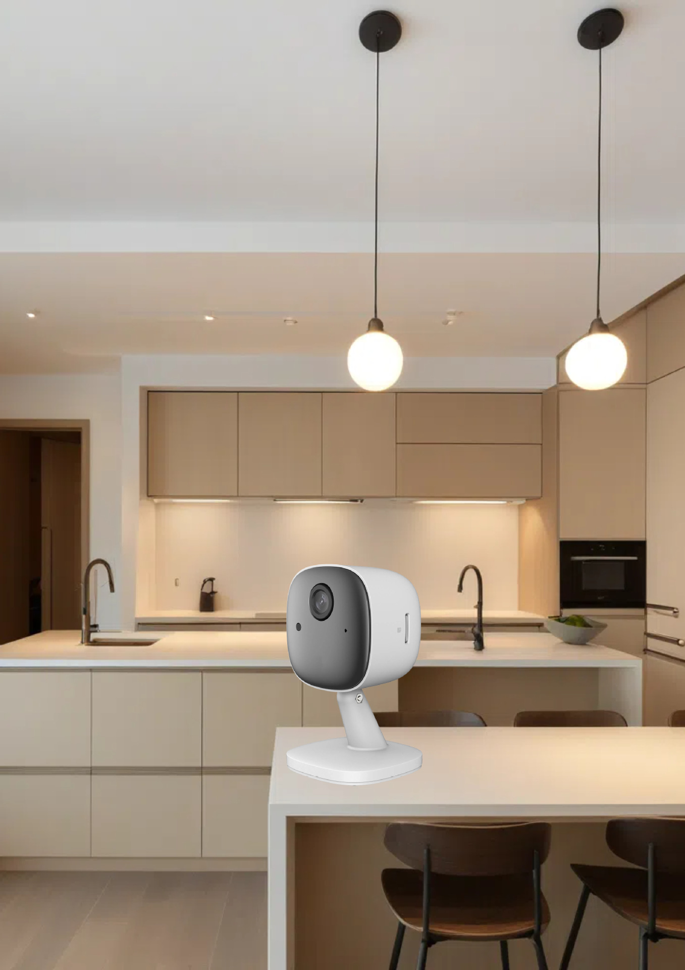 HD WIFI security camera with night vision, indoor use