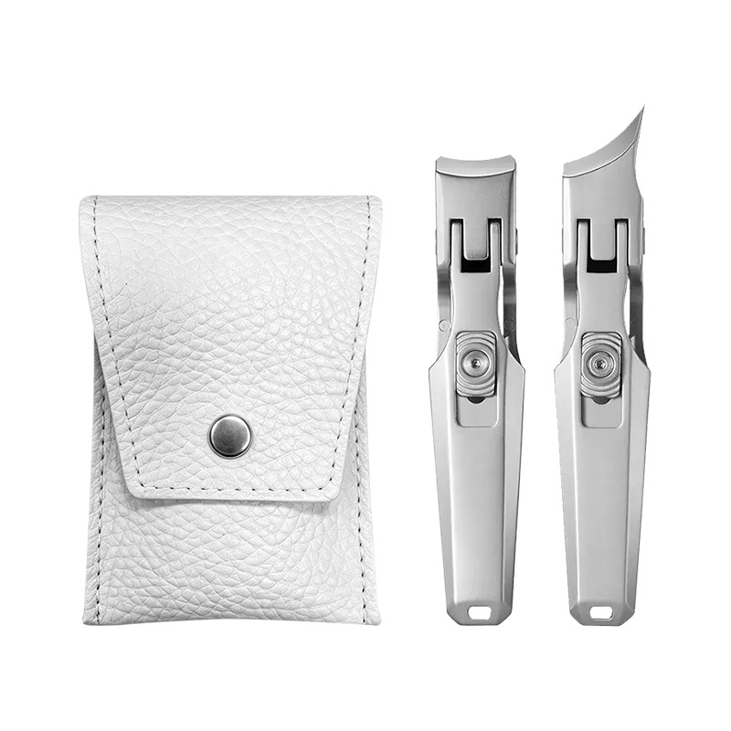 Ingrown toenail clipper set with curved cutting design
