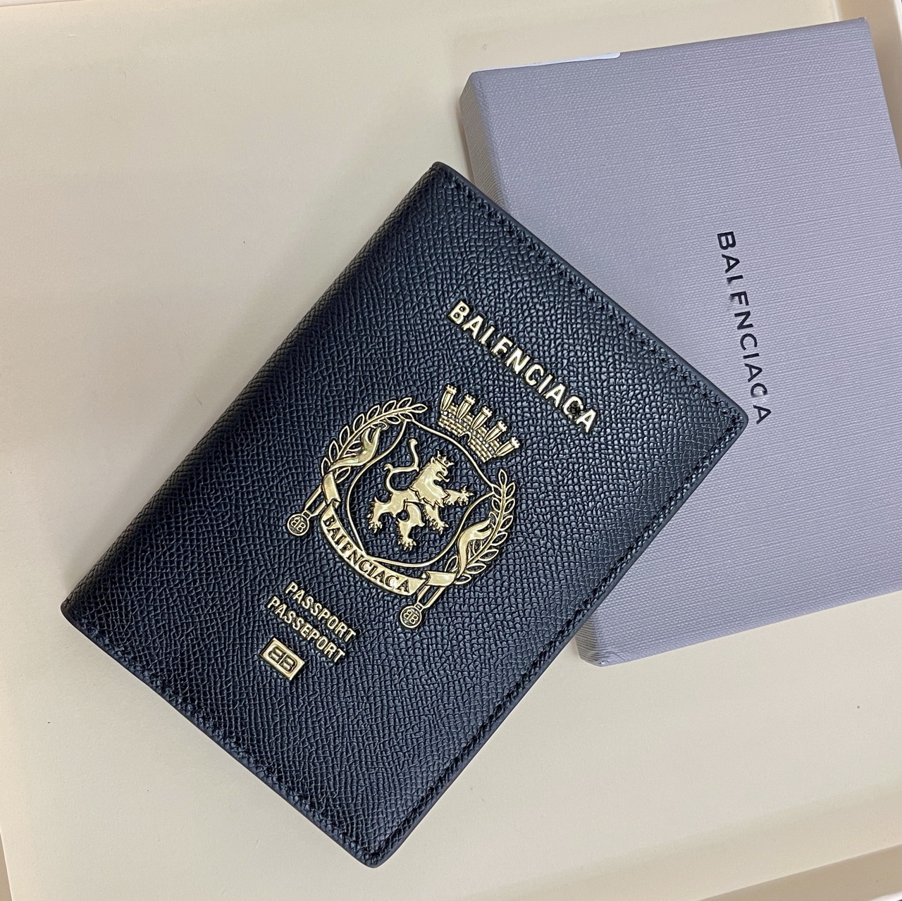 Passport wallet, genuine leather, first layer cowhide, card holder