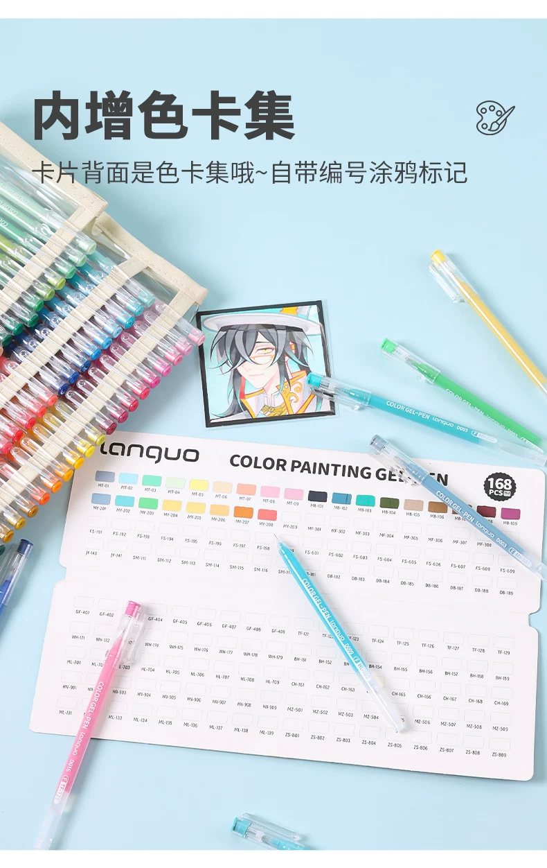 Languo Kunstset Acryl-Markerstifte, Schüler-Geschenkbox