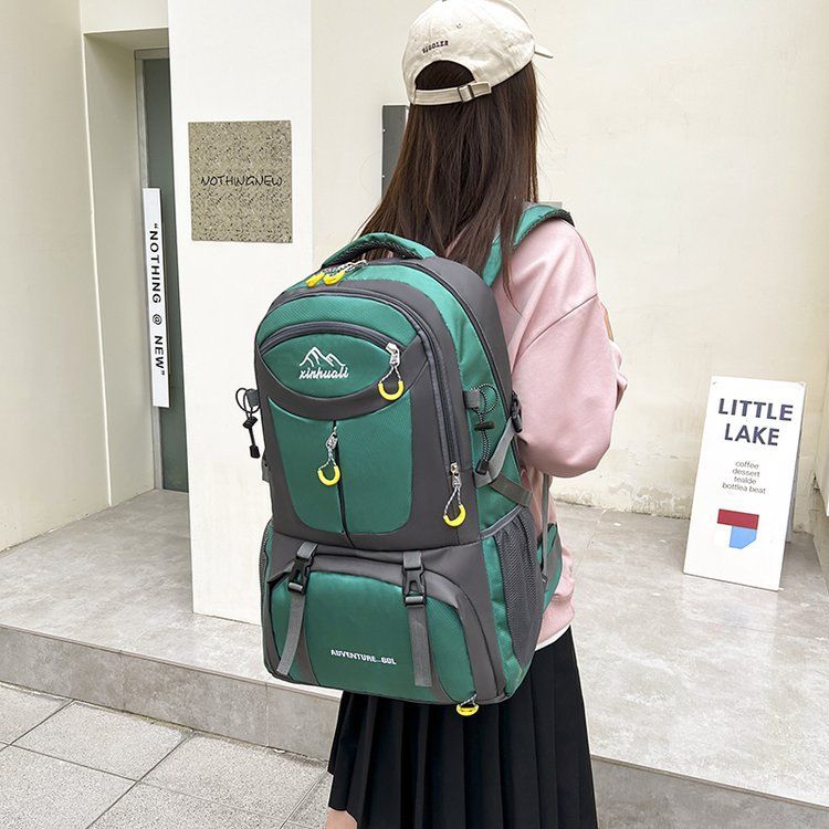 Large capacity mountaineering backpack waterproof travel bag