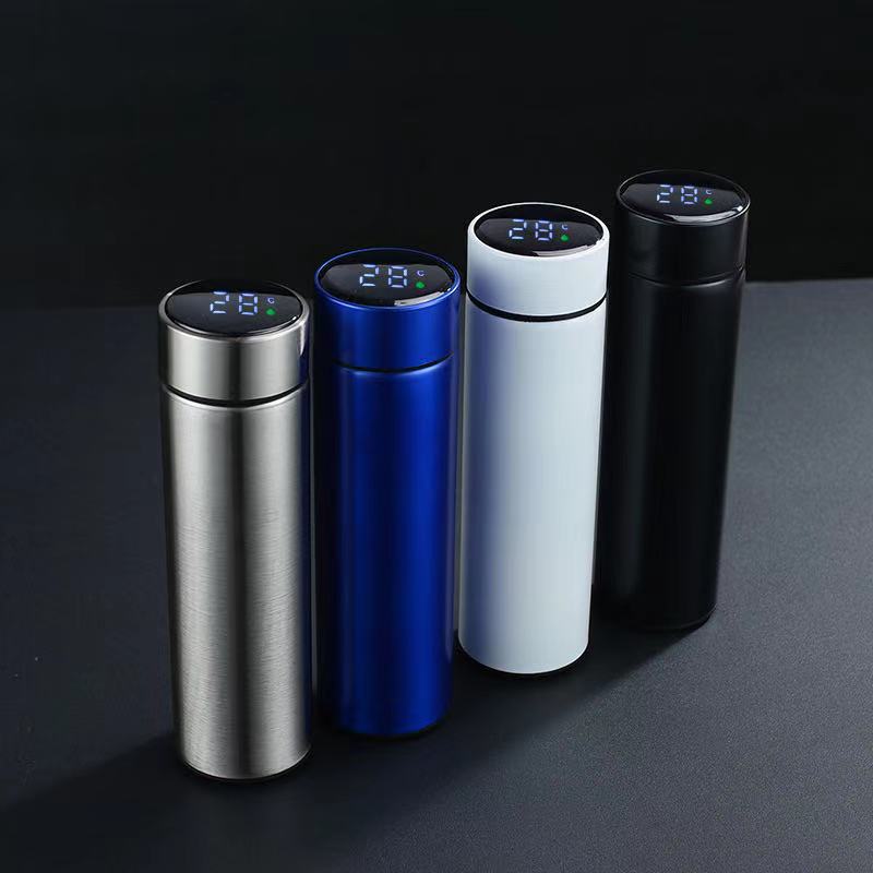 304 Stainless Steel Insulated Tumbler with Temperature Display for Tea