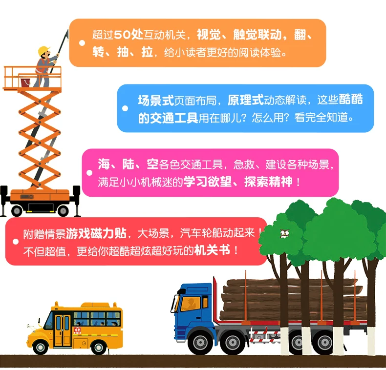 101 transport pop-up books for babies and preschool ages 3-6