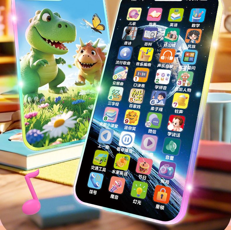 Bebek müzik telefonu oyuncağı 0-36 ay