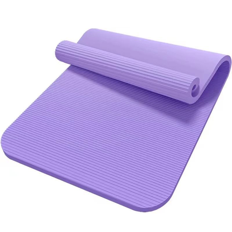 Erkek yoga matı, kalın, uzun, geniş, ses yalıtımlı, şok emici, kaymaz