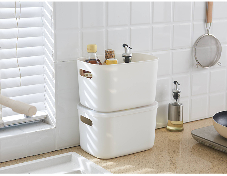 Japanese Desktop Storage Box Food-Grade Refrigerator Container