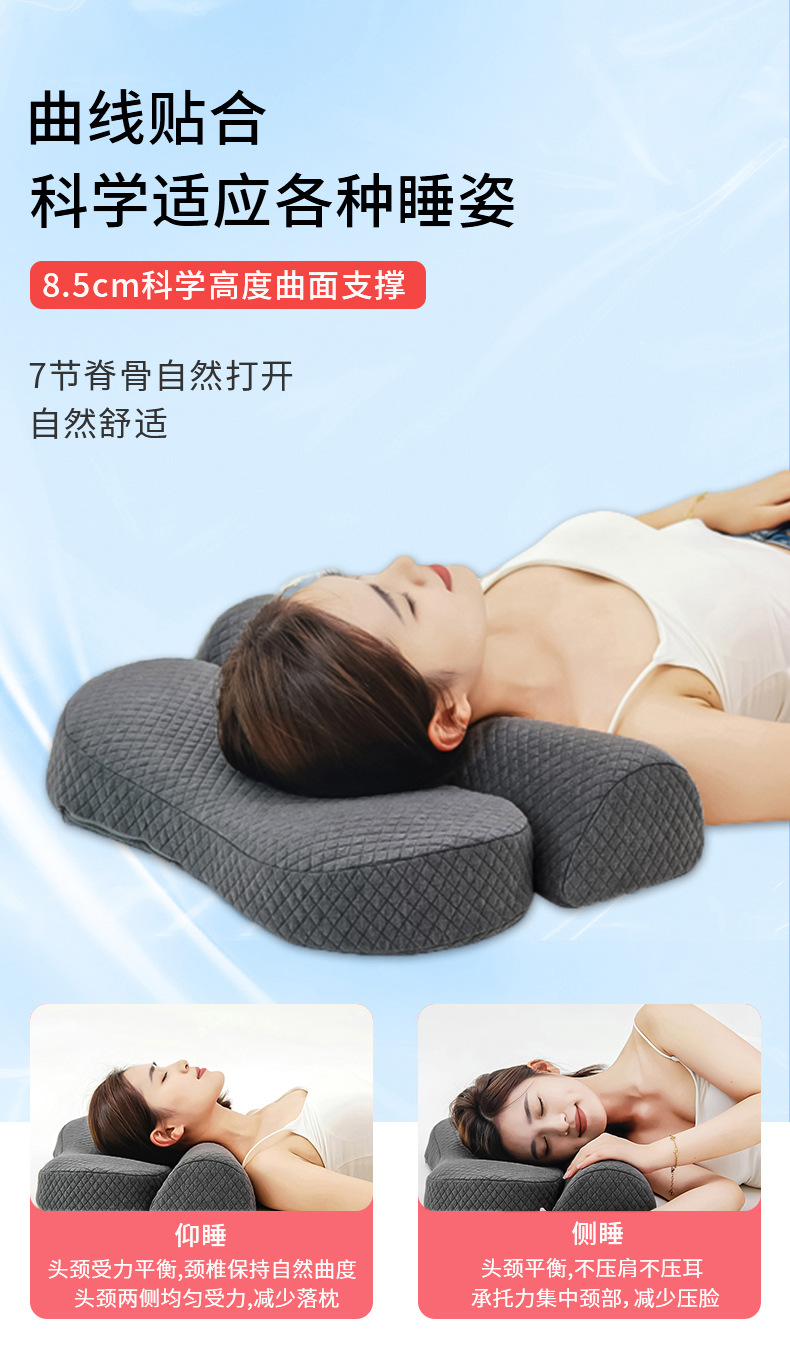 Nackenkissen mit Heizfunktion, Memory-Foam-Nackenstütze, abnehmbar und waschbar