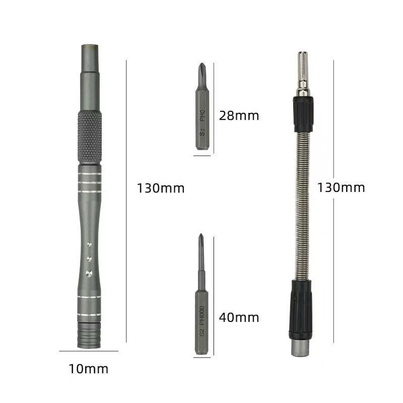 128-in-1 Multi-Purpose Screwdriver Set Triangle Hexagon Computer Phone Repair
