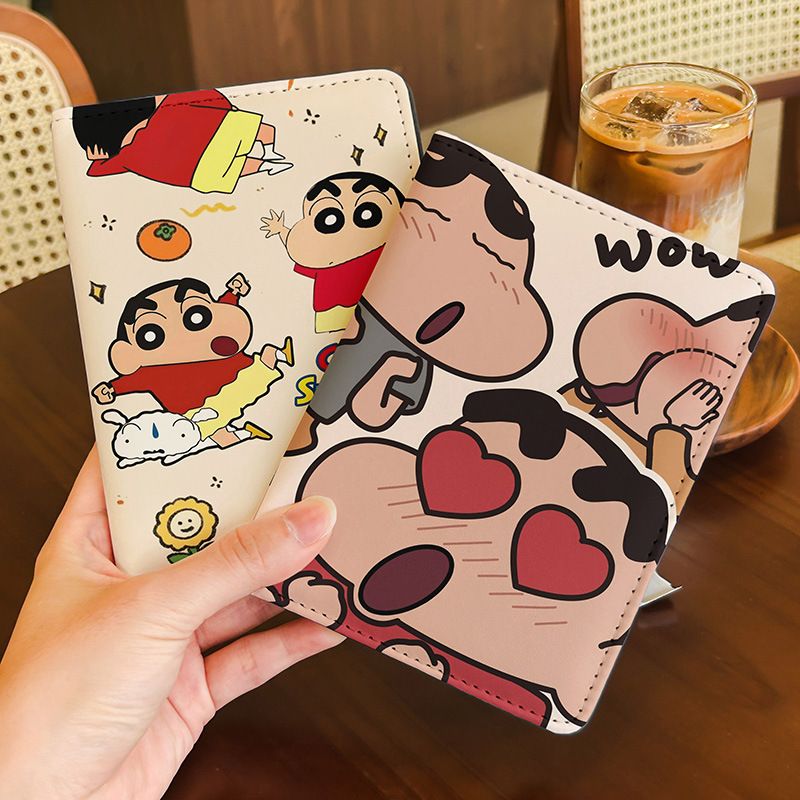 Crayon Shin-chan pasaport ve kart tutucu