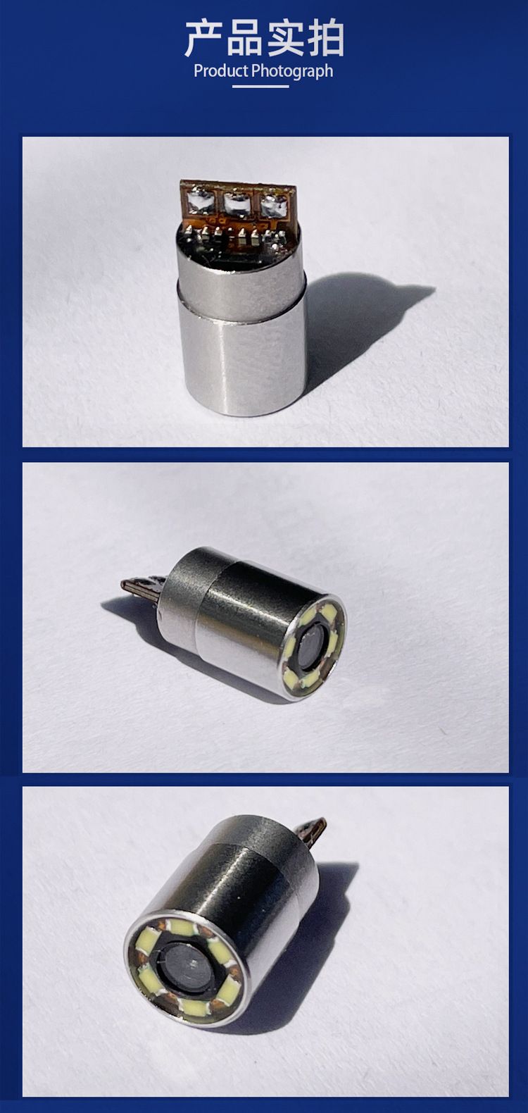 Endoscope camera module 6.35mm, 1 megapixel, USB driver-free