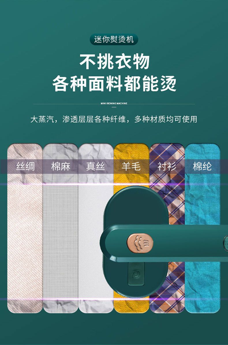 Portable Steam Iron Handheld Foldable
