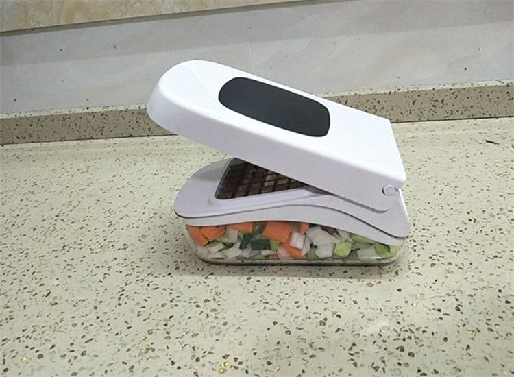 多功能切菜器厨房用品土豆切丁机切粒蔬果洋葱切碎器水果辣椒