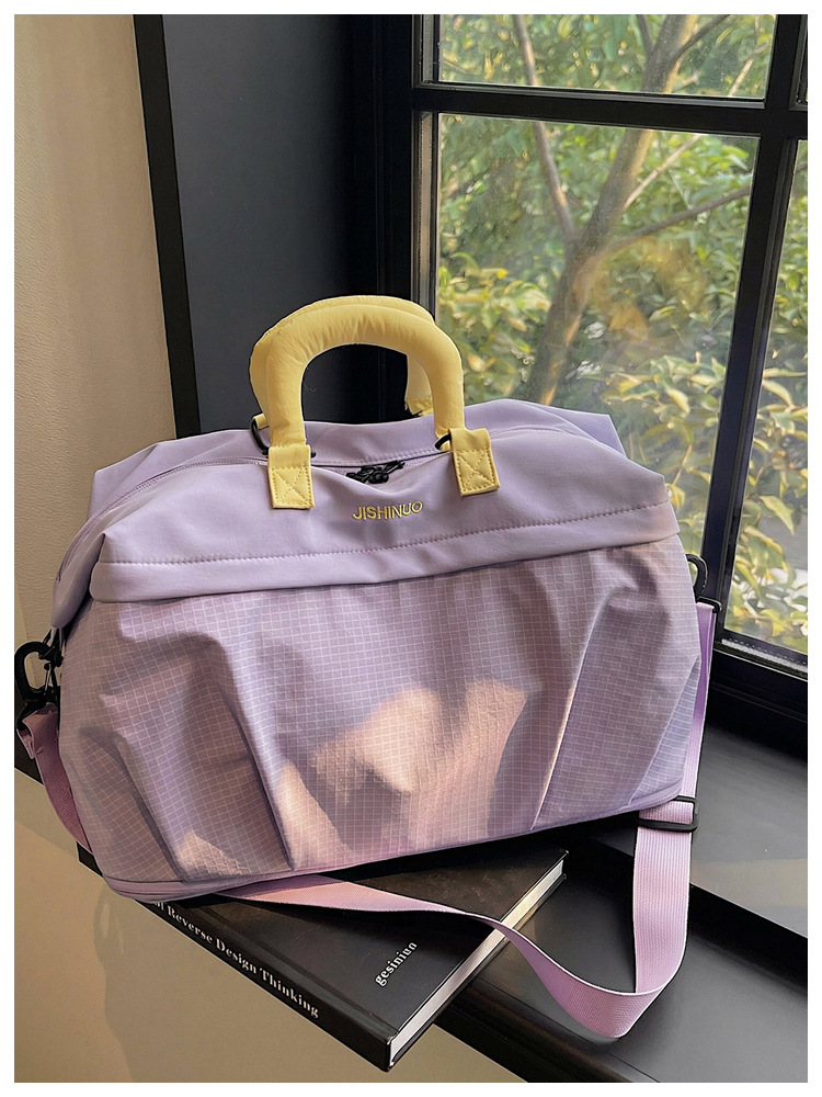 Expandable travel bag, large capacity, lightweight, women's
