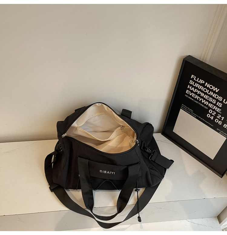 Dry-wet separation sports bag, yoga and travel, large capacity