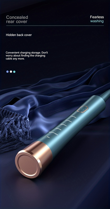 Electric Toothbrush, 8 Brush Heads, Sonic Vibration, Dual Mode