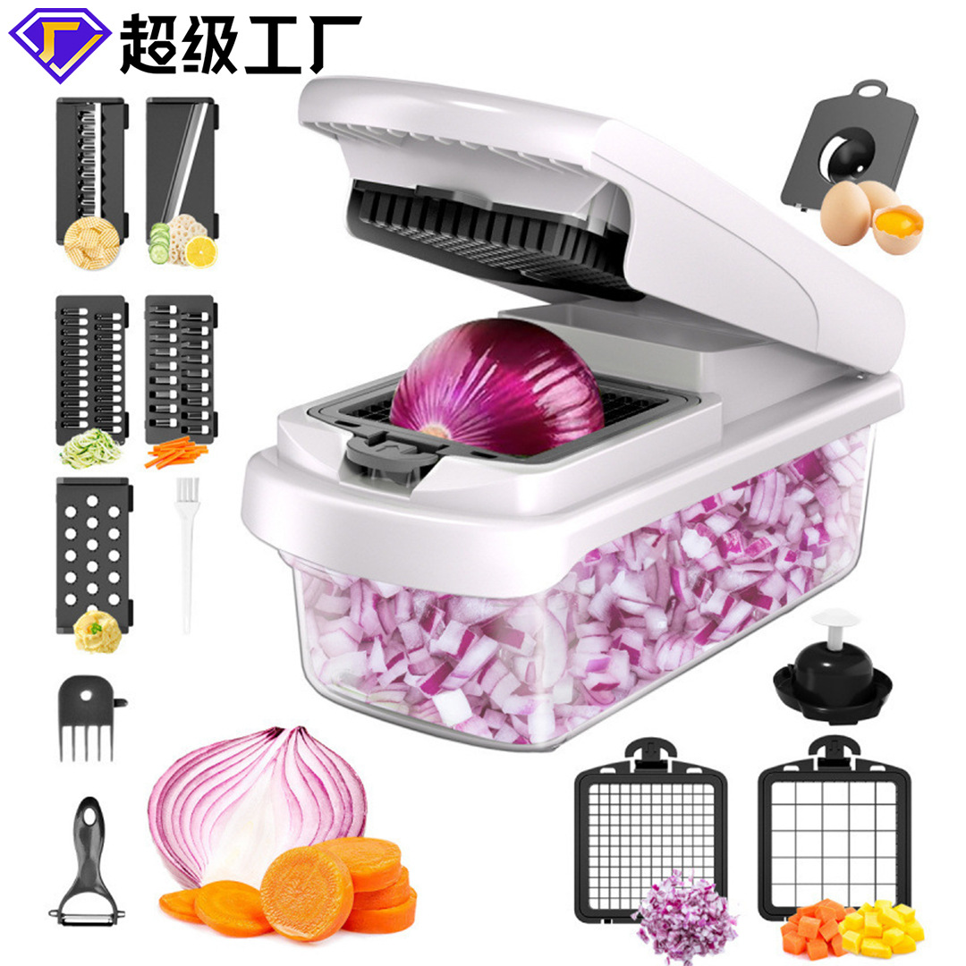 跨境多功能切菜器厨房切菜神器切菜器切片器刨丝器切菜器厨房工具
