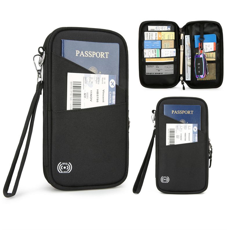 RFID-Reisepass-Schutzhülle, Reisedokumentenorganizer