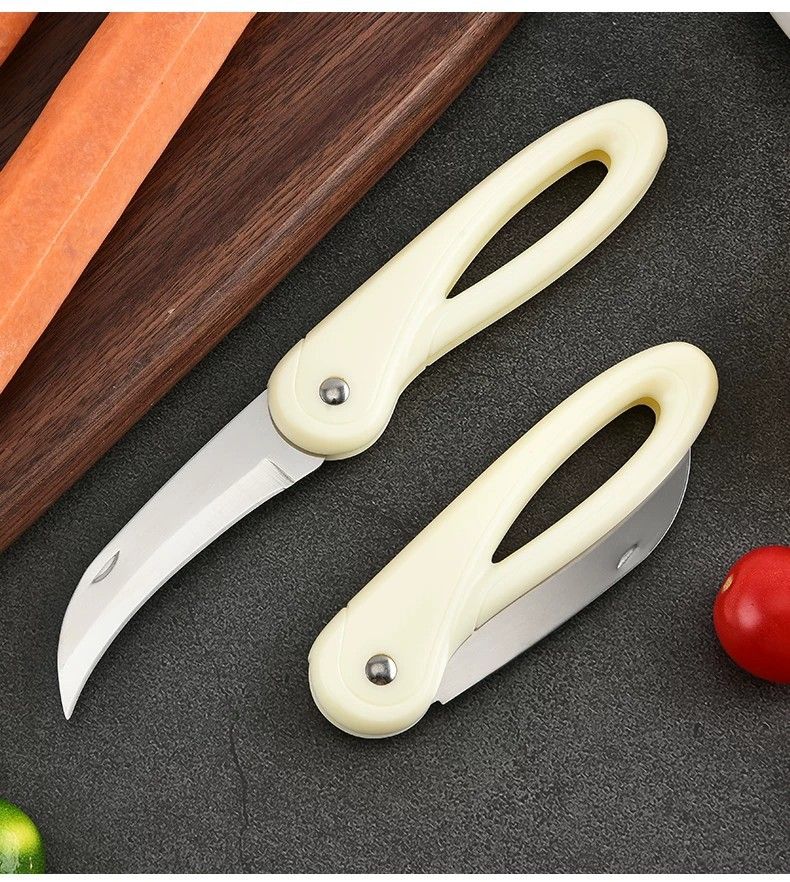 Edelstahl-Klappmesser zum Gemüseschälen