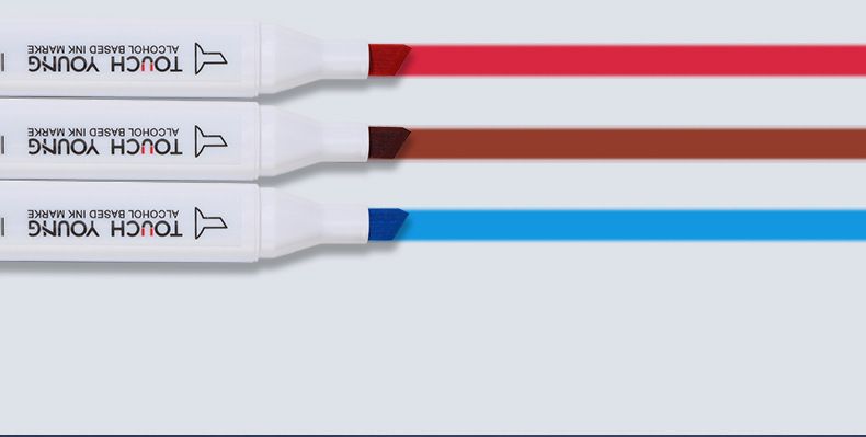 Double-head marker set 48 colors