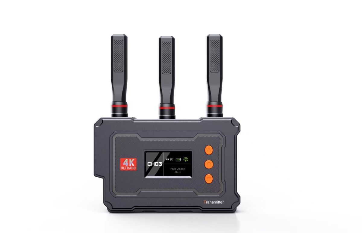 跨境新品VRRIS WL-096PRO 4K无线延长器450米无线图传 一发一收