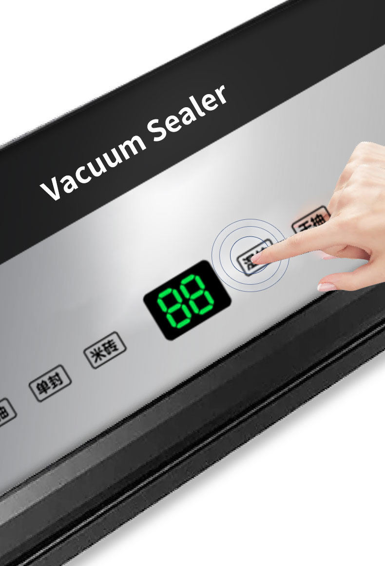 Vacuum sealing machine for food preservation