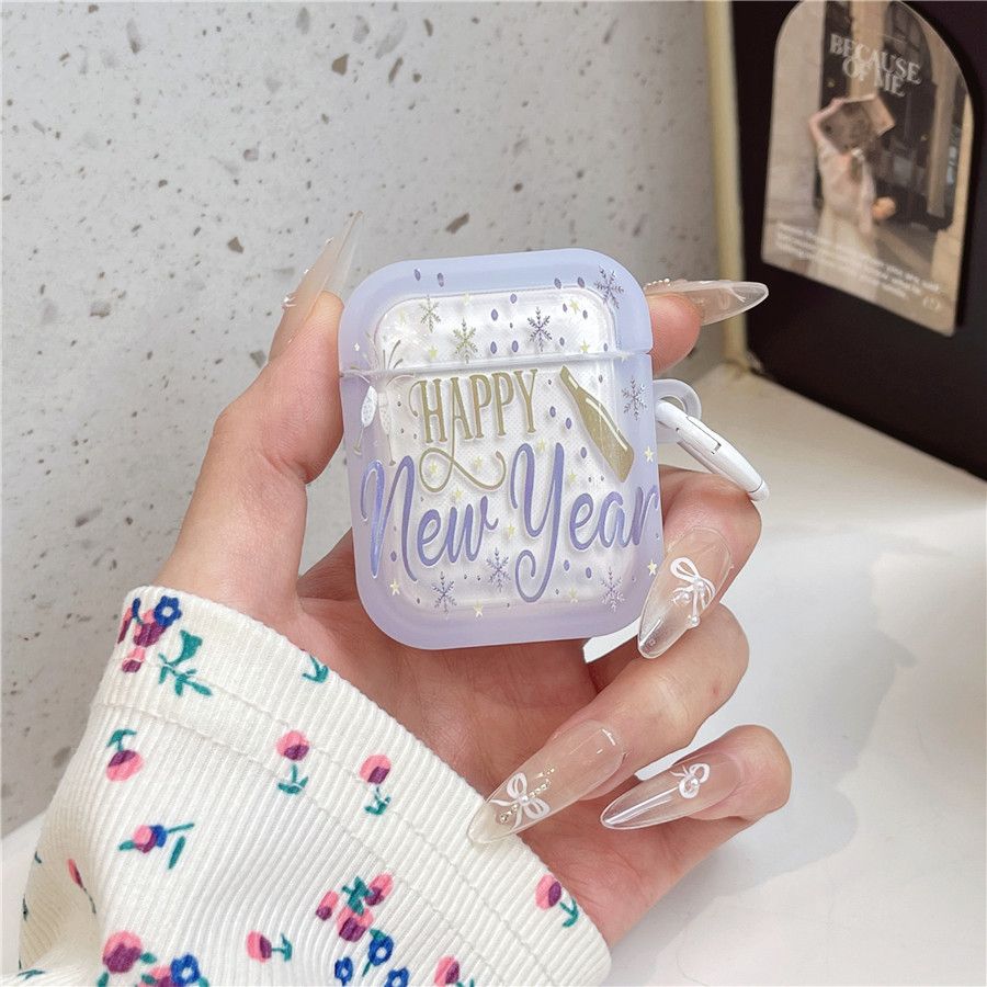 Apple AirPods Pro Case for Gen 2/3/4, Clear Protective Cover