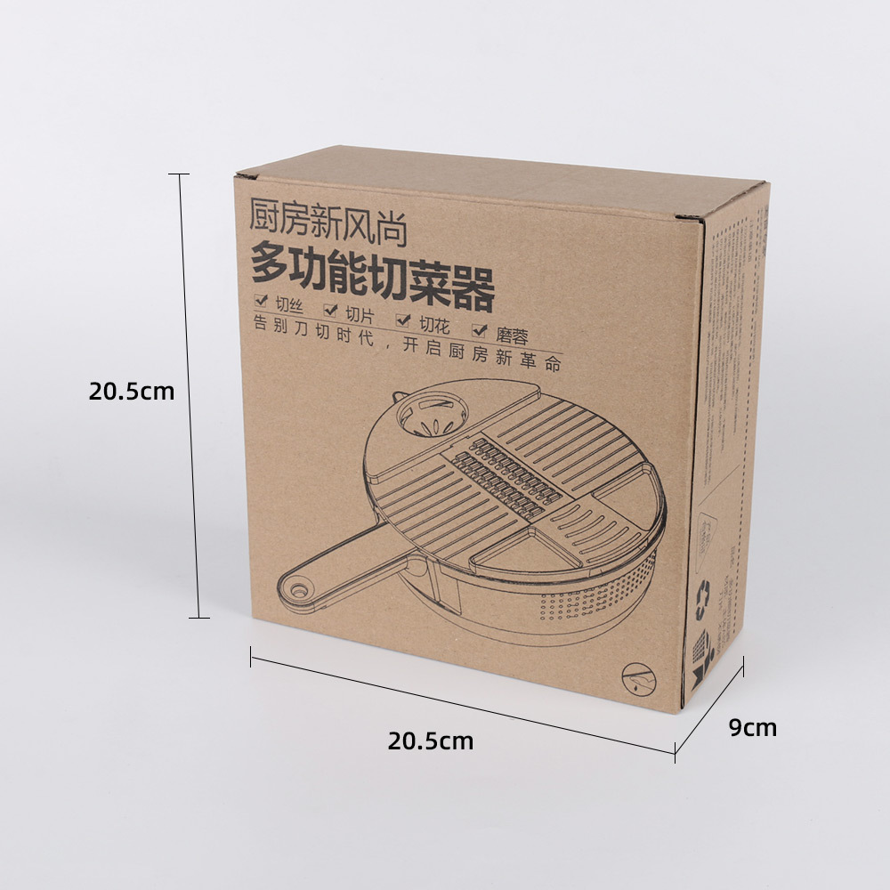 Multifunctional manual vegetable shredder and grater