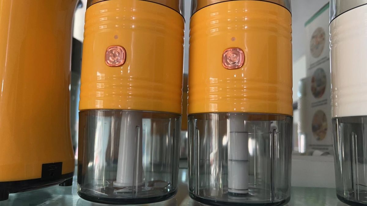 Çift kafalı elektrikli pişirme kabı, yaş-kuru ayrılı, et kıyma ve meyve suyu sıkacağı