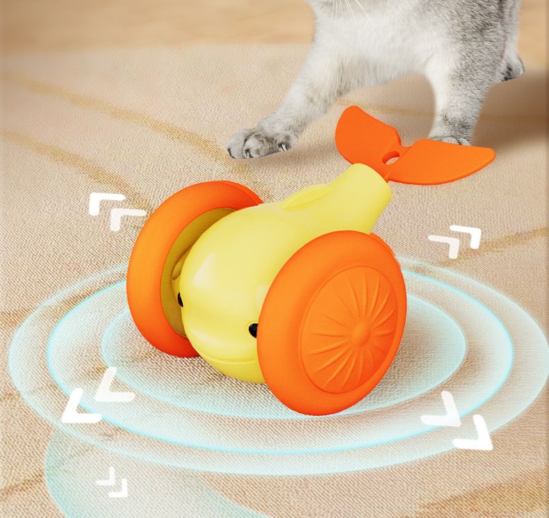 Cat Toy Whale Runner Car, Interactive Entertainment