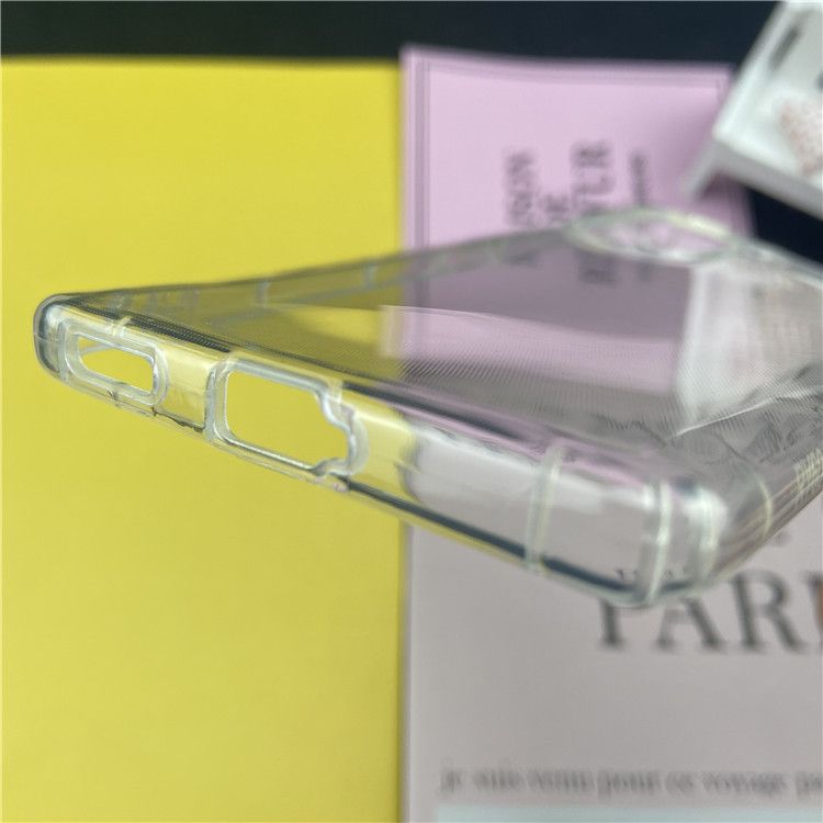 Honor 60 telefon kılıfı, TPU, hava yastığı, şeffaf