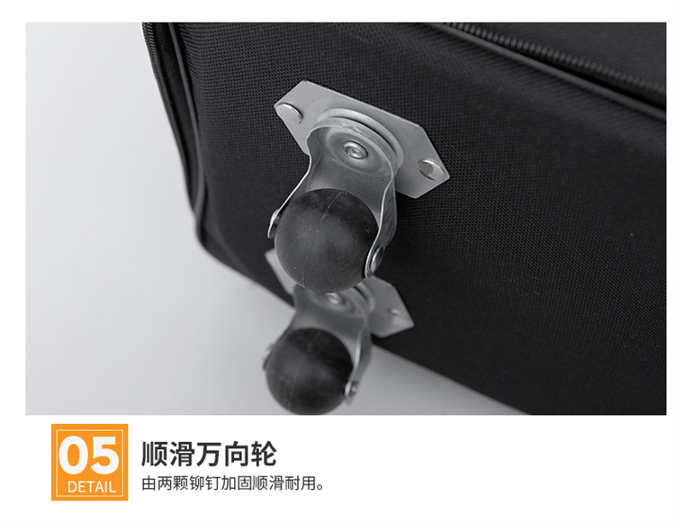Foldable travel luggage with wheels, 158L capacity