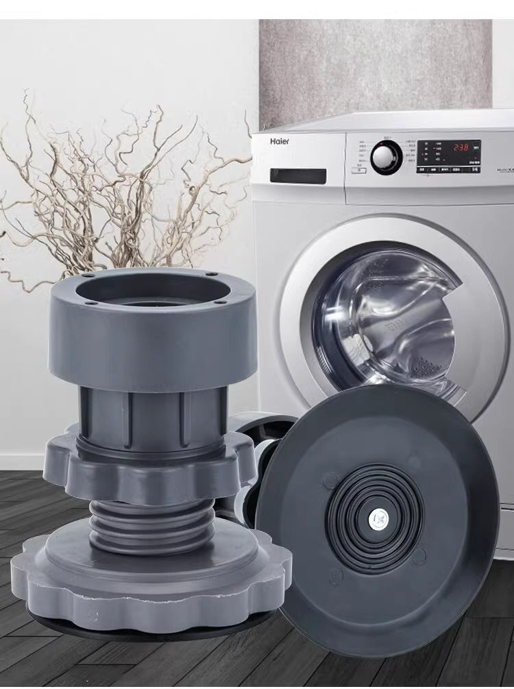 Washing machine feet pads, shock absorbing, non-slip, moisture resistant