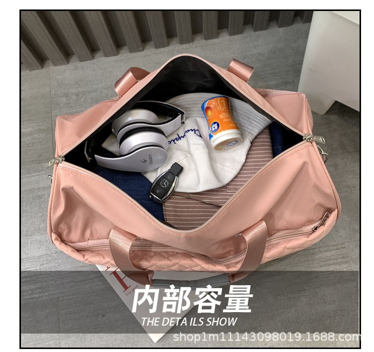 时尚旅行包女包手提包女士单肩包斜挎包短途旅游运动健身包潮批发