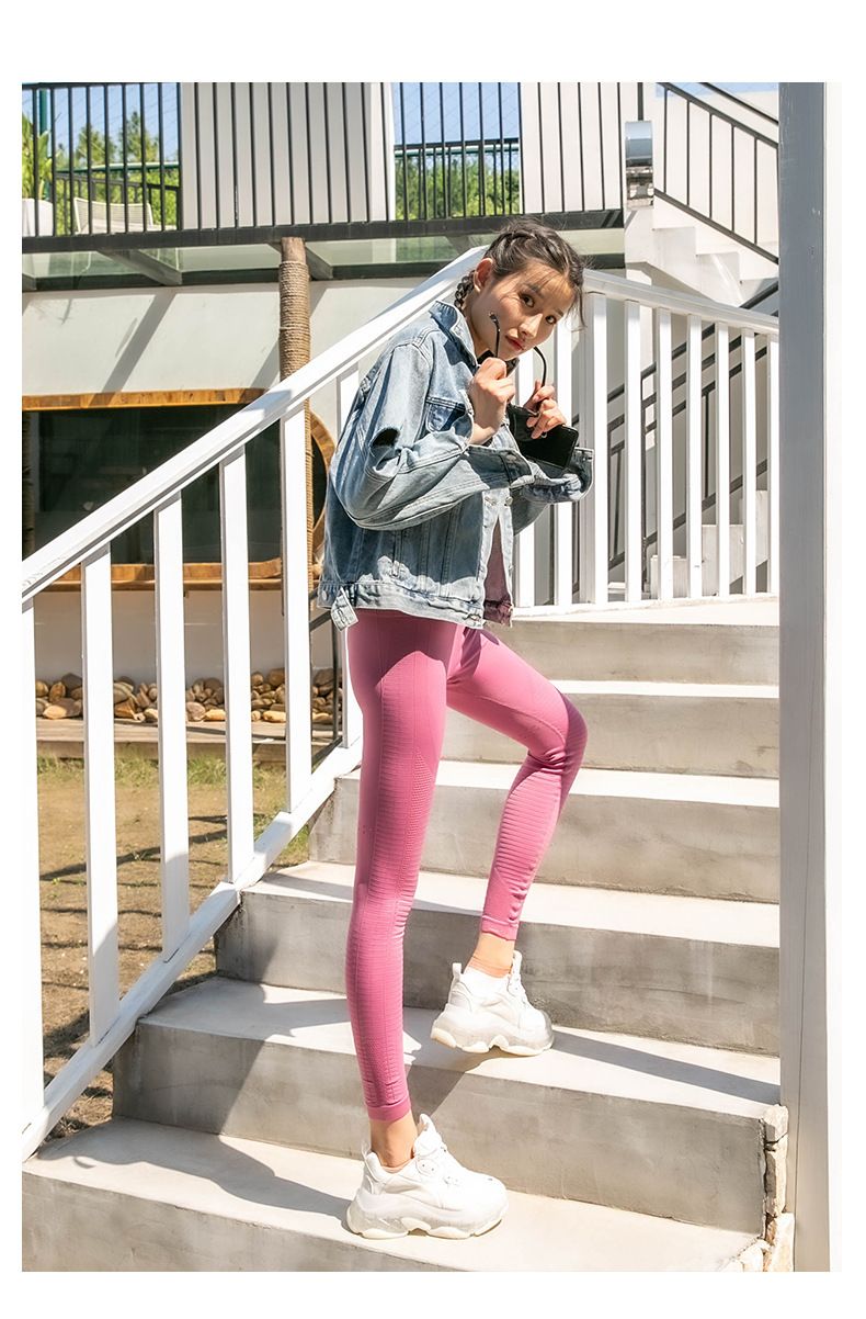 Kadınlar için yeni yoga pantolonları, yazlık, dar kesim, kalça kaldırma, esnek, zayıflama, çabuk kuruyan, koşu, fitness, yüksek belli, taban katmanlı spor pantolonları.