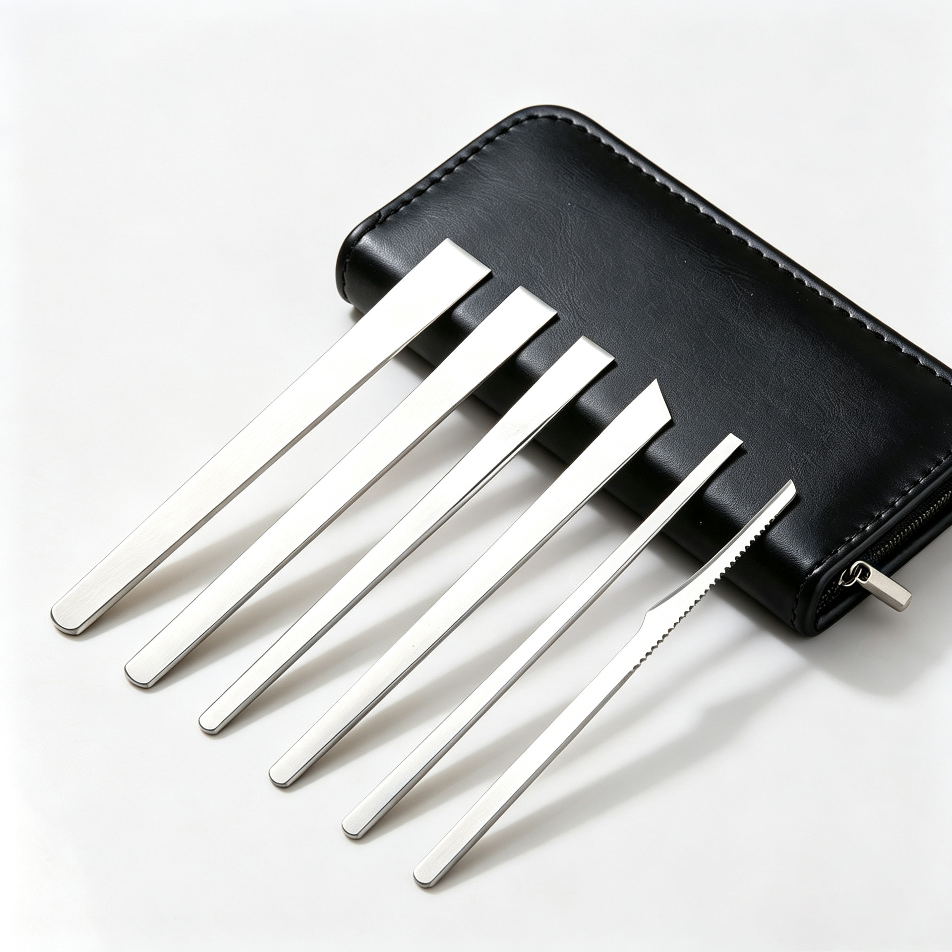Stainless steel pedicure knife set, 3-piece