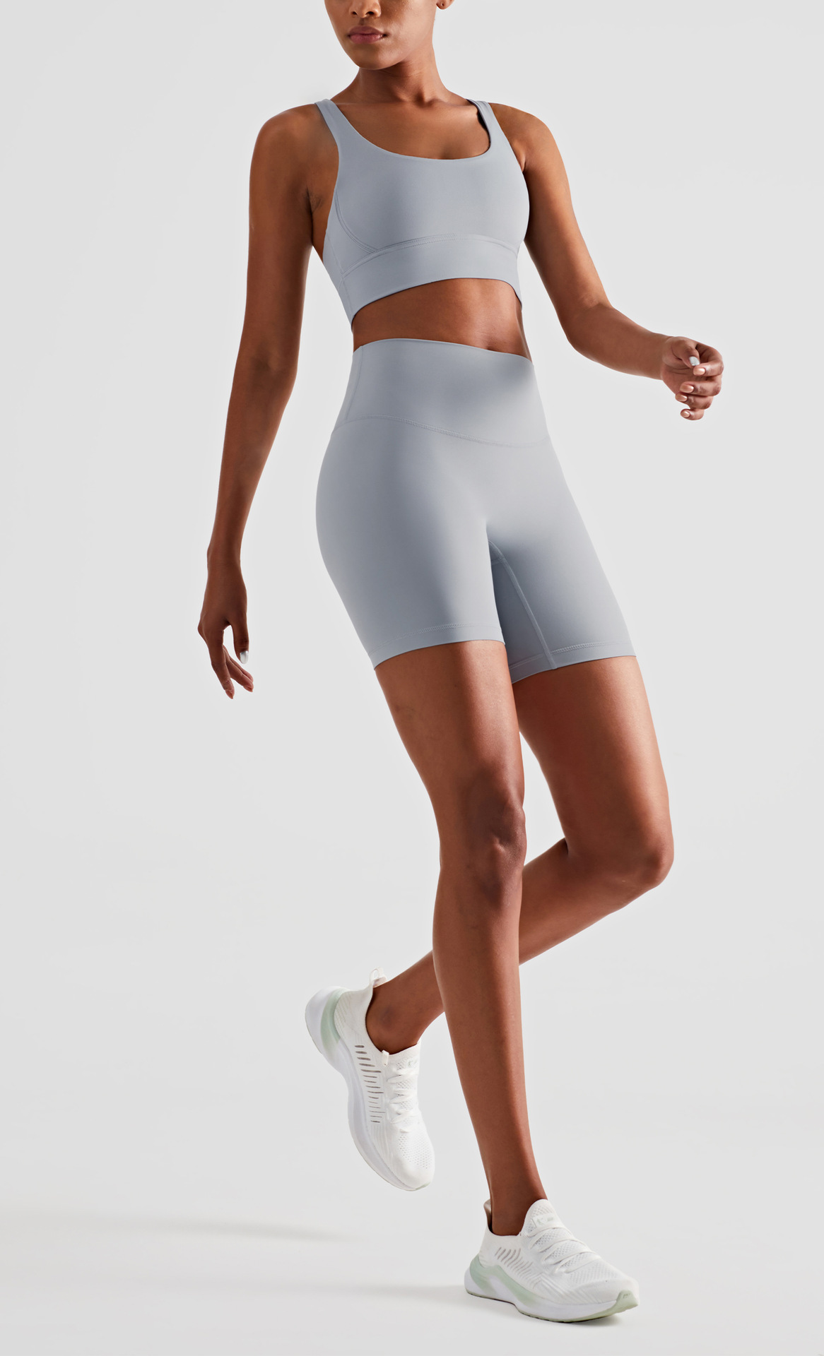 Lulu Yoga Shorts High-Waist Butt-Lift Bare Feel