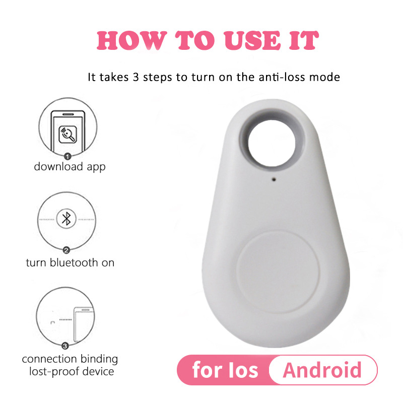 Bluetooth anti-kayıp bulucu, iki yönlü alarm