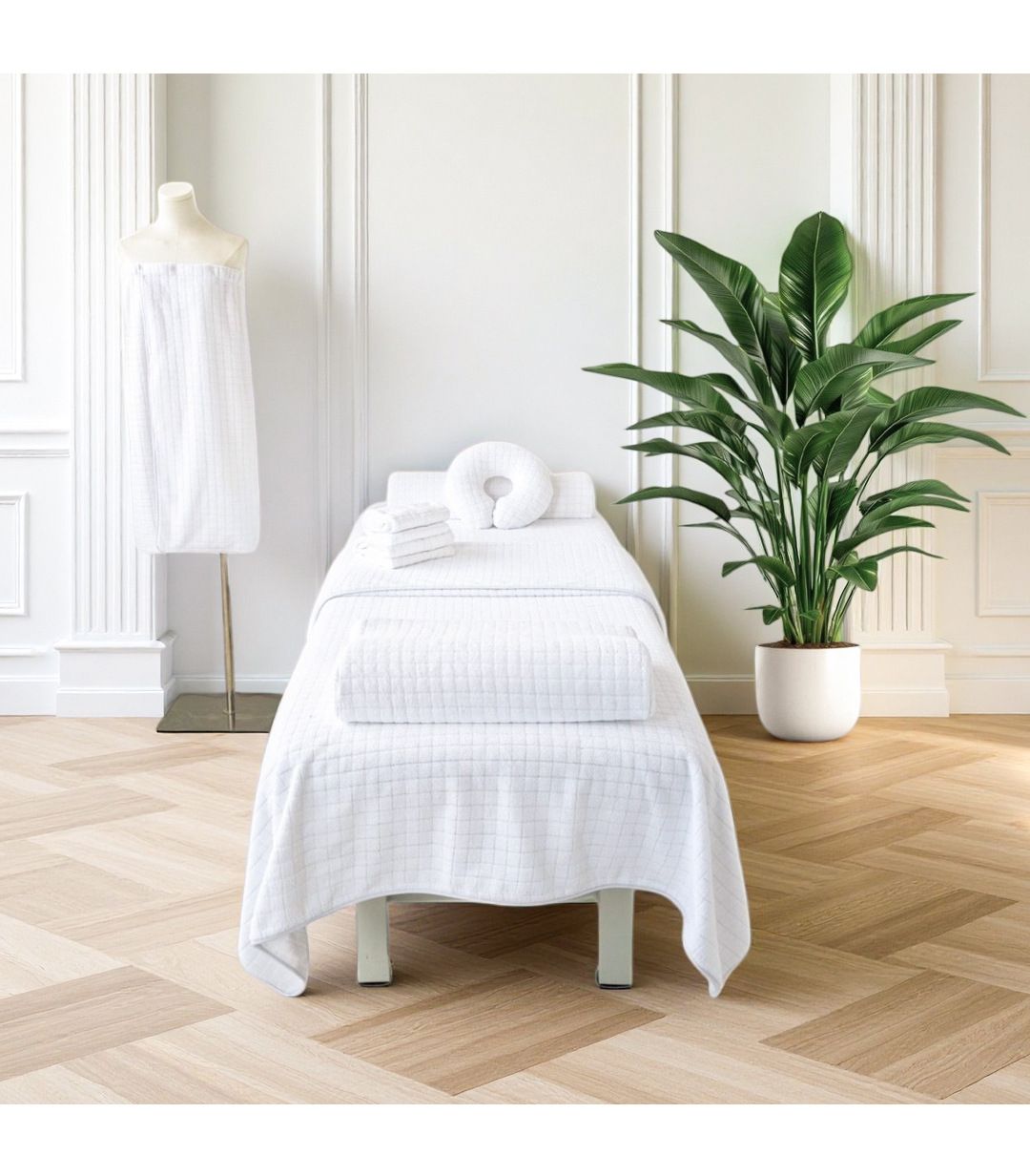 Beauty salon towel set thickened absorbent SPA complete