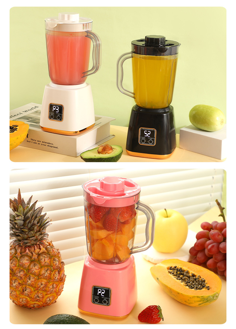 Fully automatic fruit juicer, portable household model