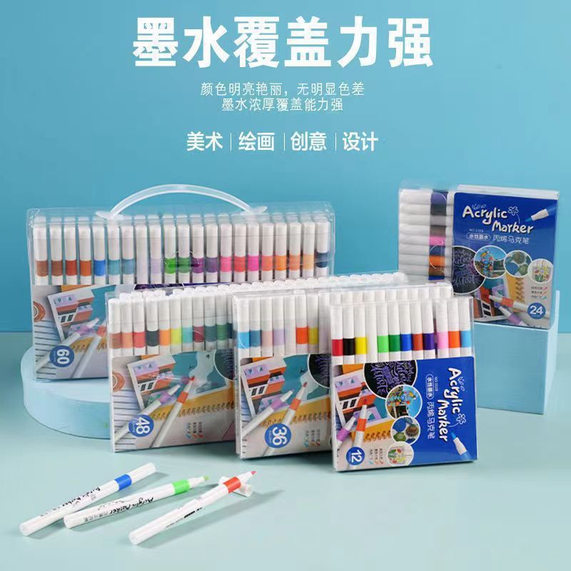 Auswaschbare Acrylmarker für Kinder