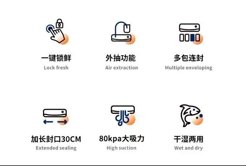 Vacuum sealing machine, automatic, food preservation